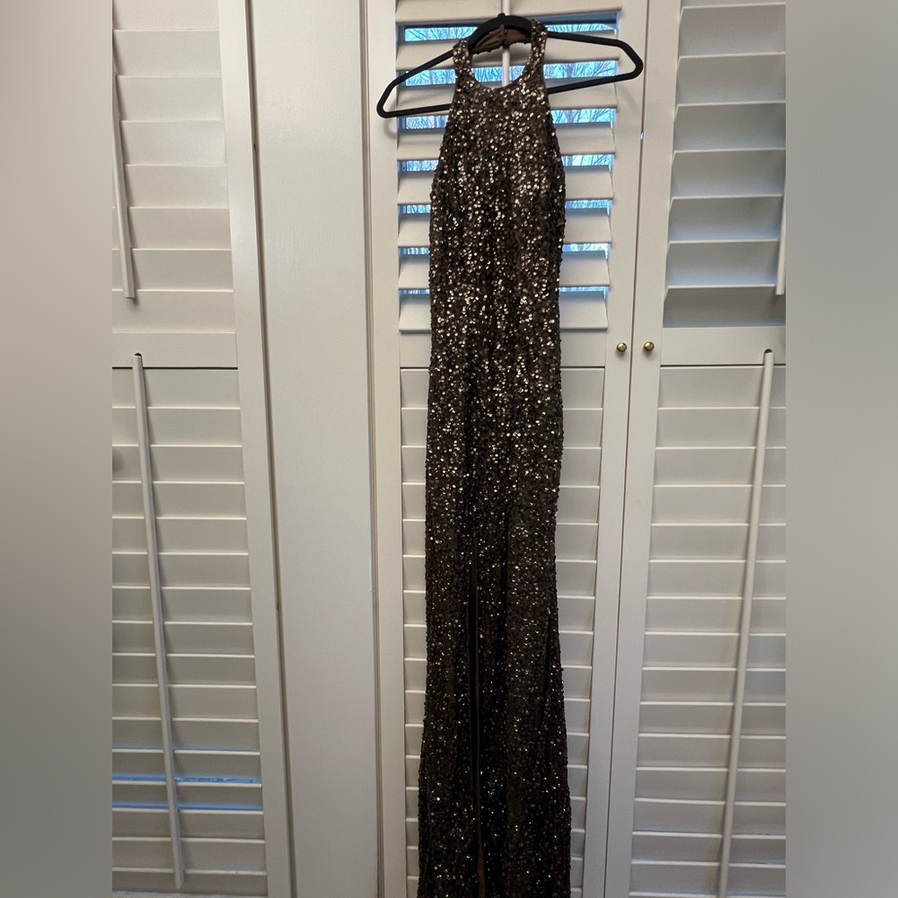 Zasa Chic by Karishma Creations Dark Copper Dress